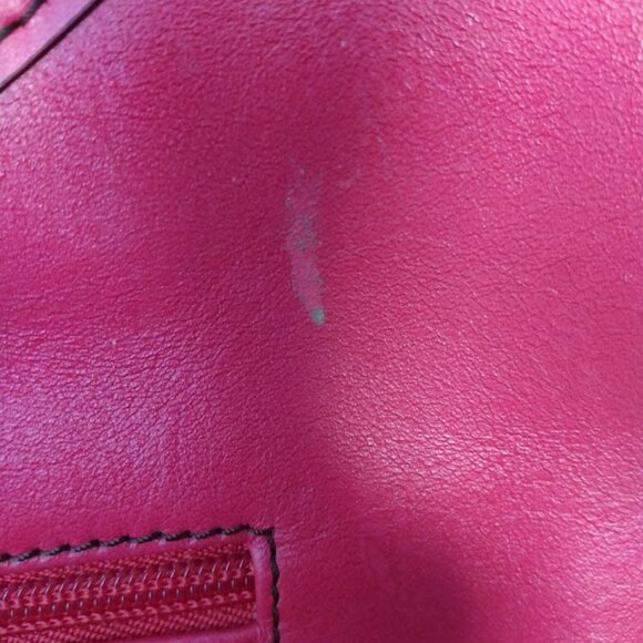 Etienne Aigner Smooth Leather Pink Hobo/Shoulder Bag Scottsdale Collection FLAWS - Picture 12 of 16